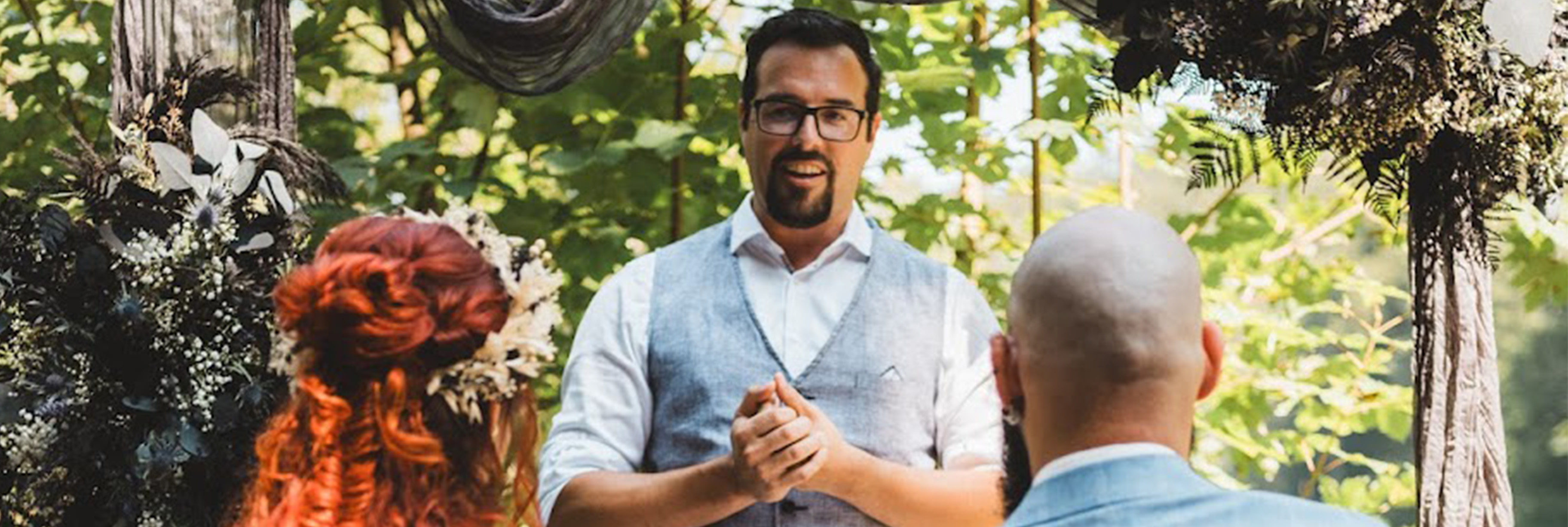 DER Herold als Hochzeitsredner bei einer freien Trauung